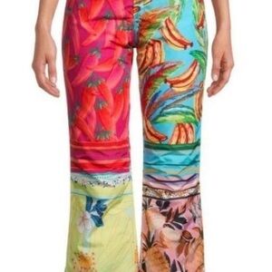 FARM Rio Multicolor Tropical Print Pants